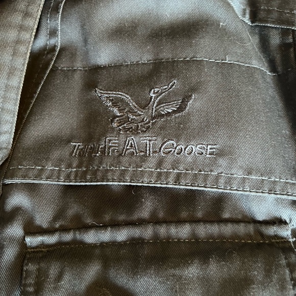 011: PerLoved Men's Gray Down-filled Fur-Trimmed Hood Bomber Jacket - Picture 4 of 13